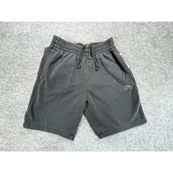 ADIDAS Mens Sport Shorts Small Black Cotton - Picture 2 of 10